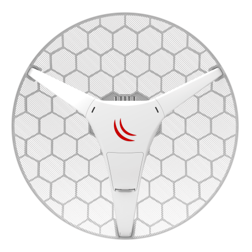 MikroTik LHG HP5 MikroTik LHG HP5 RBLHG-5HPND – zmogljiv 5 GHz CPE z 24,5 dBi anteno