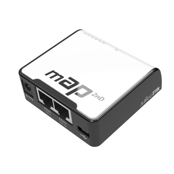 MikroTik mAP MikroTik mAP – kompaktna 2,4 GHz dostopna točka