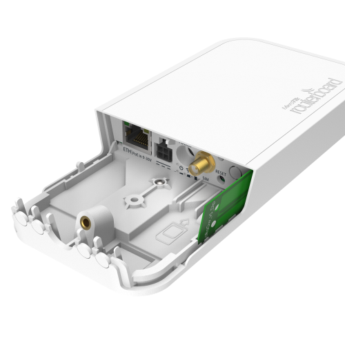 MikroTik wAP LR8 kit RBwAPR-2nD&R11e-LR8 MikroTik wAP LR8 kit – LoRa prehod 863–870 MHz
