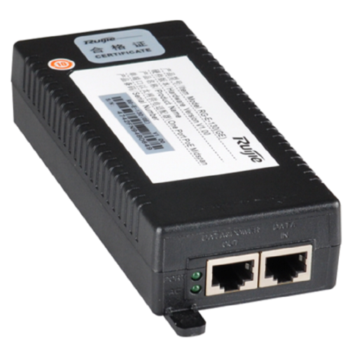 Ruijie Reyee PoE+ 802.3at Power Injector RG-E-130(GE) Ruijie Reyee RG-E-130(GE) – Gigabit 802.3at PoE+ napajalni injektor