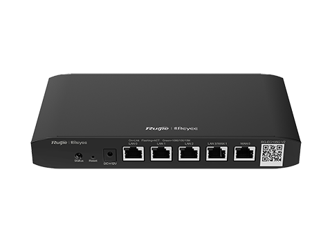 Ruijie Reyee Cloud Managed Router RG-EG105G V2 Ruijie Reyee RG-EG105G V2 – 5-portni gigabitni Cloud Managed usmerjevalnik