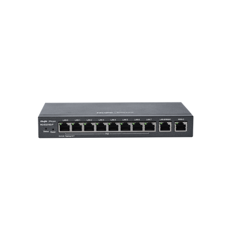Ruijie Reyee RG-EG210G-P – 10-portni gigabitni Cloud Managed usmerjevalnik – dodatna slika 1 Ruijie Reyee RG-EG210G-P – 10-portni gigabitni Cloud Managed usmerjevalnik – dodatna slika 1