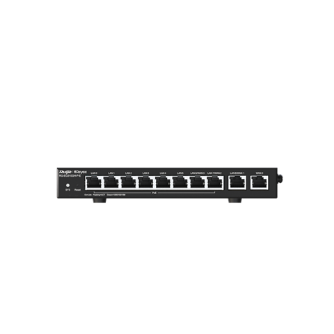 Ruijie Reyee 10-Port High Performance Cloud Managed PoE Router RG-EG310GH-P-E Ruijie Reyee RG-EG310GH-P-E – 10-portni gigabitni PoE Cloud Managed usmerjevalnik