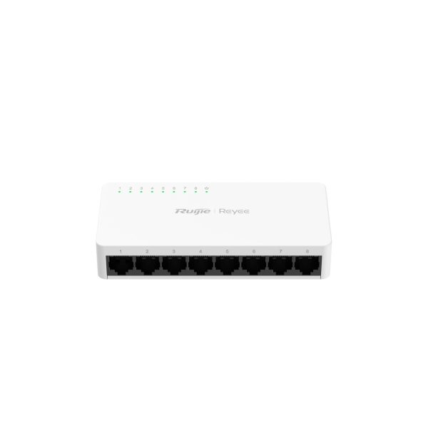 Ruijie Reyee Switch RG-ES08F Ruijie Reyee RG-ES08F – 8-portno 10/100 Mb/s stikalo