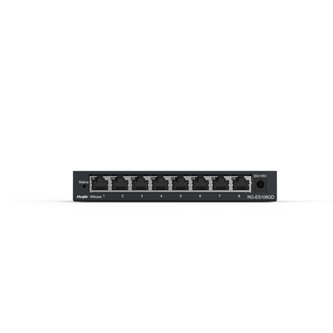 Ruijie Reyee Switch RG-ES108GD Ruijie Reyee RG-ES108GD – 8-portno neupravljano Gigabit stikalo