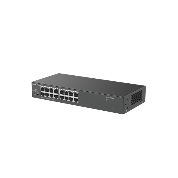Ruijie Reyee RG-ES116G-L – 16-portno Gigabit neupravljano stikalo – dodatna slika 2 Ruijie Reyee RG-ES116G-L – 16-portno Gigabit neupravljano stikalo – dodatna slika 2
