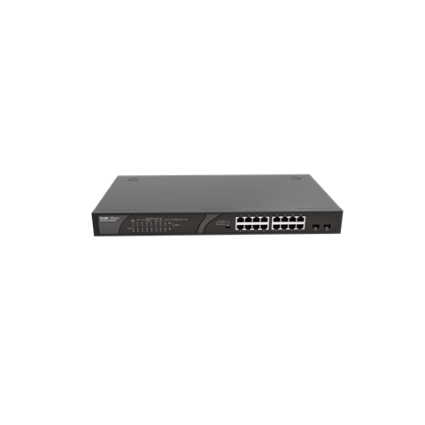 Ruijie Reyee RG-ES118GS-P – 16-portno Gigabit PoE+ stikalo, 247 W – dodatna slika 1 Ruijie Reyee RG-ES118GS-P – 16-portno Gigabit PoE+ stikalo, 247 W – dodatna slika 1