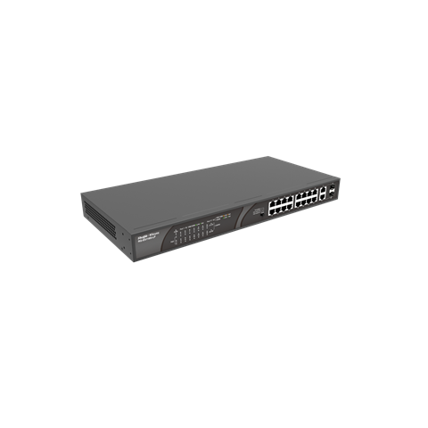 Ruijie Reyee RG-ES118S-LP – 16-portno PoE+ stikalo, 120 W – dodatna slika 2 Ruijie Reyee RG-ES118S-LP – 16-portno PoE+ stikalo, 120 W – dodatna slika 2