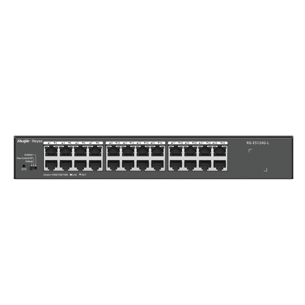 Ruijie Reyee RG-ES124G-L – 24-portno gigabitno neupravljano stikalo