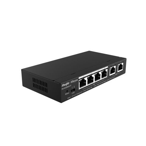 Ruijie Reyee RG-ES206GC-P – 6-portno Gigabit Smart PoE+ stikalo, 54 W – dodatna slika 1 Ruijie Reyee RG-ES206GC-P – 6-portno Gigabit Smart PoE+ stikalo, 54 W – dodatna slika 1