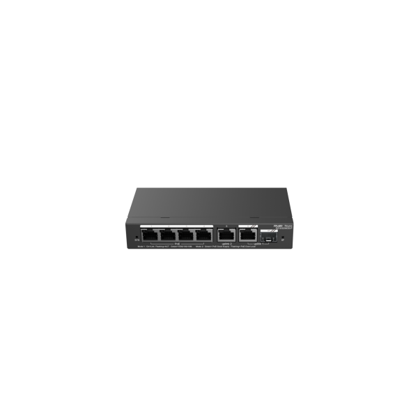 Ruijie Reyee IP Surveillance Switch RG-ES206GS-P Ruijie Reyee RG-ES206GS-P – 6-portno gigabitno PoE+ stikalo s SFP