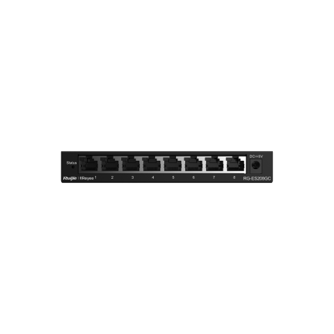 Ruijie Reyee RG-ES208GC – 8-portno Gigabit Smart stikalo za videonadzor