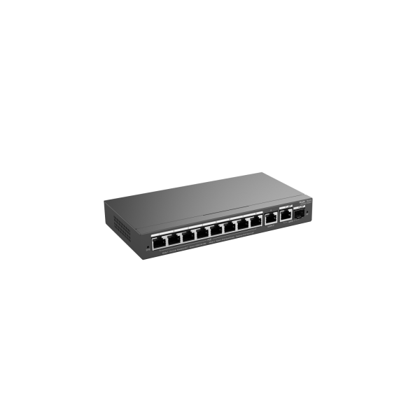 Ruijie Reyee RG-ES210GS-P – 10-portno Gigabit Smart PoE+ stikalo, 120 W – dodatna slika 2 Ruijie Reyee RG-ES210GS-P – 10-portno Gigabit Smart PoE+ stikalo, 120 W – dodatna slika 2