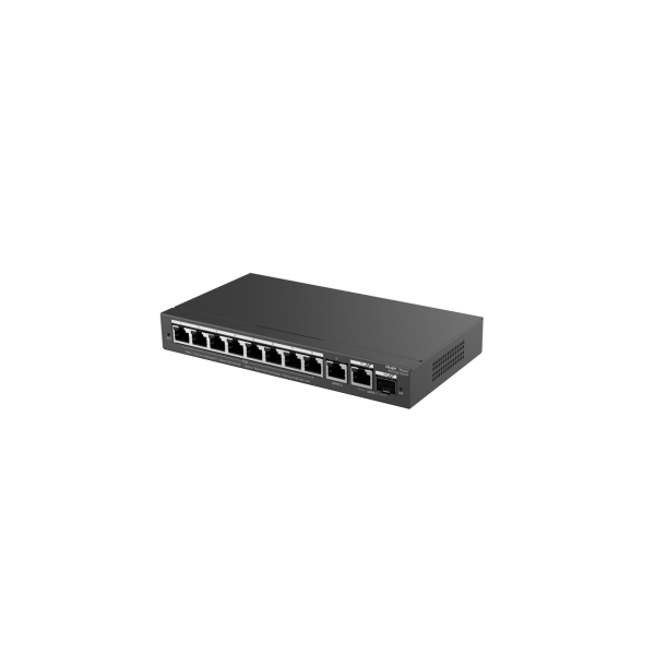 Ruijie Reyee RG-ES210GS-P – 10-portno Gigabit Smart PoE+ stikalo, 120 W – dodatna slika 3 Ruijie Reyee RG-ES210GS-P – 10-portno Gigabit Smart PoE+ stikalo, 120 W – dodatna slika 3