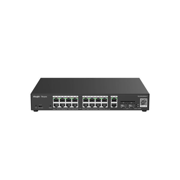 Ruijie Reyee IP Surveillance PoE+ RG-ES220GS-P Ruijie Reyee RG-ES220GS-P – 20-portno Gigabit Smart PoE+ stikalo