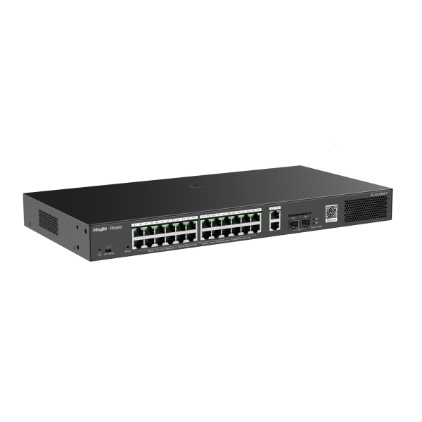 Ruijie Reyee RG-ES228GS-P – 28-portno Gigabit Smart PoE+ stikalo – dodatna slika 1 Ruijie Reyee RG-ES228GS-P – 28-portno Gigabit Smart PoE+ stikalo – dodatna slika 1