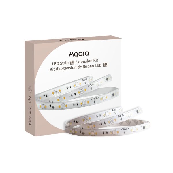 Aqara LED Strip T1 | 1m Aqara LED Strip T1 1 m – pametni LED trak z Matter in HomeKit