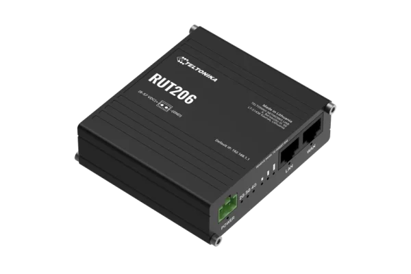 Teltonika RUT206 – industrijski 4G Cat 4 usmerjevalnik z RS232/RS485 – dodatna slika 1 Teltonika RUT206 – industrijski 4G Cat 4 usmerjevalnik z RS232/RS485 – dodatna slika 1