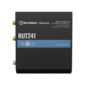 Teltonika RUT241 – industrijski 4G LTE usmerjevalnik z Wi‑Fi in WAN failover