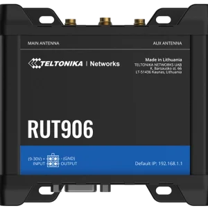Teltonika RUT906 – industrijski 4G usmerjevalnik z RS232, RS485 in GNSS