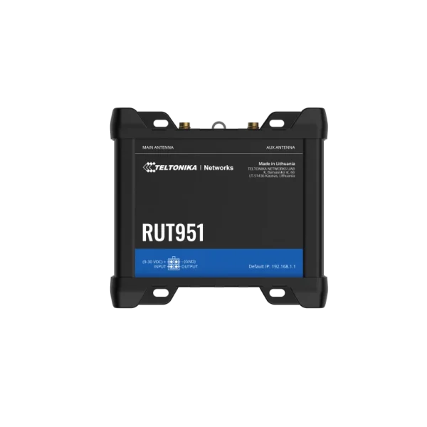 Teltonika RUT951 – industrijski Dual SIM mobilni usmerjevalnik z Wi‑Fi – dodatna slika 1 Teltonika RUT951 – industrijski Dual SIM mobilni usmerjevalnik z Wi‑Fi – dodatna slika 1