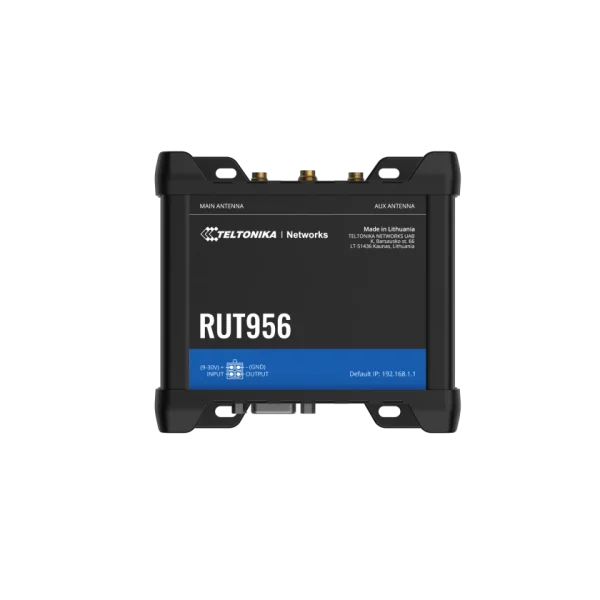 Teltonika RUT956 – industrijski mobilni usmerjevalnik z GNSS in WAN failover – dodatna slika 1