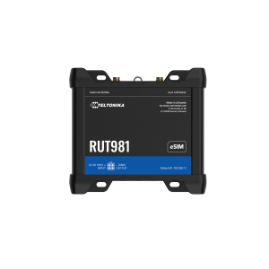 Teltonika RUT981 – globalni LTE Cat 4 usmerjevalnik z eSIM