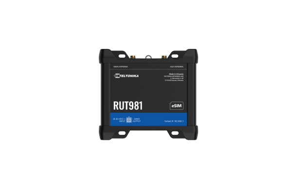 Teltonika RUT981 – globalni LTE Cat 4 usmerjevalnik z eSIM