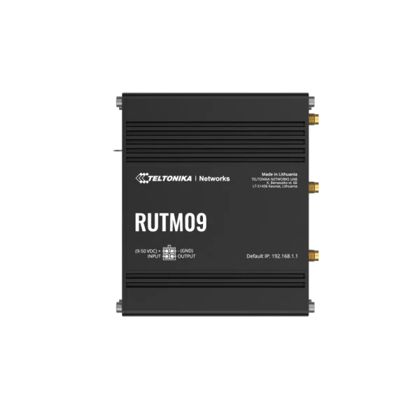 Teltonika 4G LTE Router RUTM09 Teltonika RUTM09 – industrijski LTE Cat 6 usmerjevalnik z GNSS