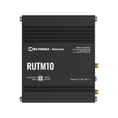 Teltonika 4G wired WI-FI Router RUTM10 Teltonika RUTM10 – Gigabit žični usmerjevalnik z Wi-Fi 5