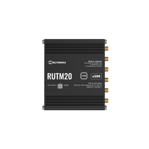 Teltonika RUTM20 – kompaktni globalni 5G usmerjevalnik s PoE in eSIM