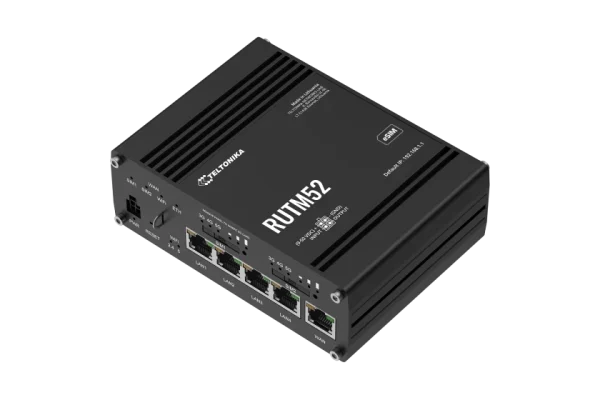 Teltonika RUTM52 – industrijski Dual 5G Multi-WAN usmerjevalnik – dodatna slika 1 Teltonika RUTM52 – industrijski Dual 5G Multi-WAN usmerjevalnik – dodatna slika 1