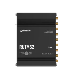 Teltonika RUTM52 – industrijski Dual 5G Multi-WAN usmerjevalnik