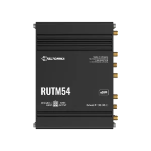 Teltonika RUTM54 – 5G Dual SIM/eSIM usmerjevalnik s 5× Gigabit Ethernet
