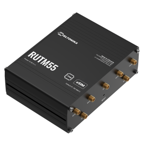 Teltonika RUTM55 – industrijski 5G usmerjevalnik z RS232/RS485