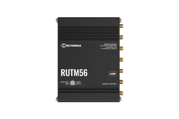 Teltonika 5G dual modem Router RUTM56 Teltonika RUTM56 – Dual 5G/4G industrijski usmerjevalnik