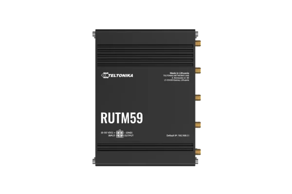 Teltonika RUTM59 – industrijski dual-SIM 5G usmerjevalnik