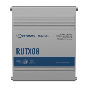 Teltonika RUTX08 – industrijski gigabitni Ethernet usmerjevalnik