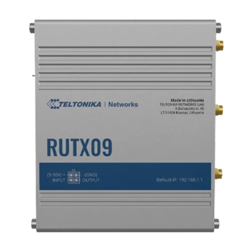 Teltonika industrial cellular router RUTX09 Teltonika RUTX09 – LTE-A Cat 6 IoT usmerjevalnik