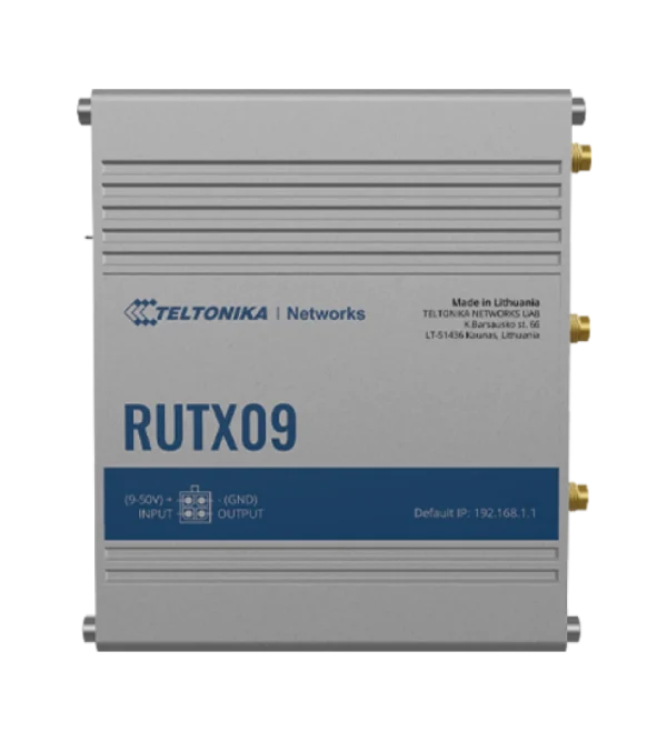 Teltonika RUTX09 – LTE-A Cat 6 IoT usmerjevalnik