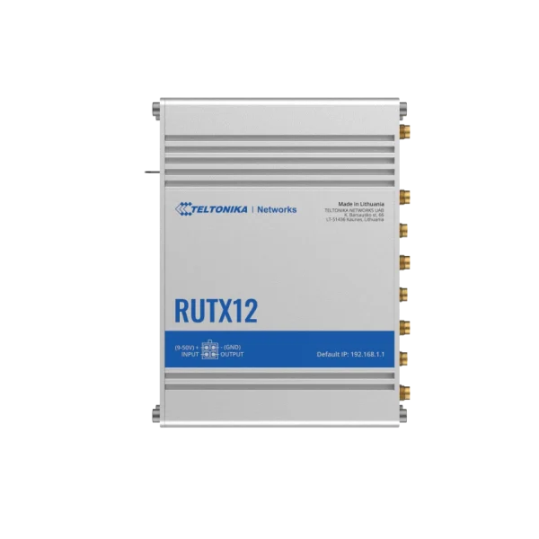Teltonika RUTX12 – industrijski Dual LTE Cat 6 usmerjevalnik – dodatna slika 1 Teltonika RUTX12 – industrijski Dual LTE Cat 6 usmerjevalnik – dodatna slika 1