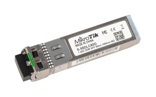 MikroTik S-55DLC80D – SFP 1,25G modul za 80 km