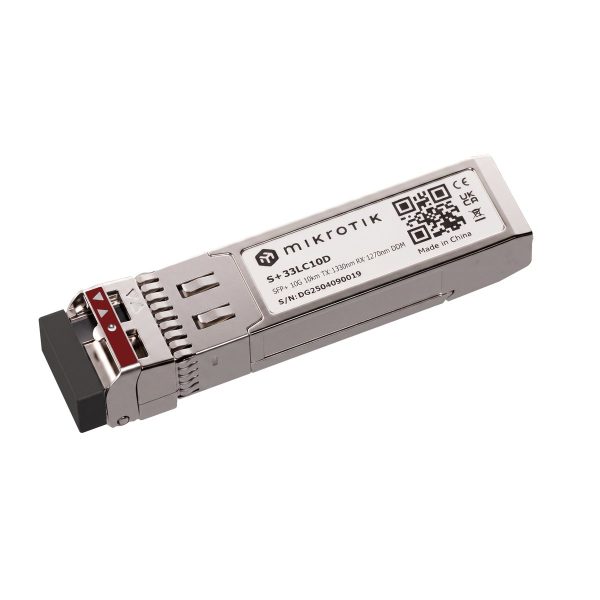 MikroTik S+2733LC10D – par 10G BiDi SFP+ modulov do 10 km