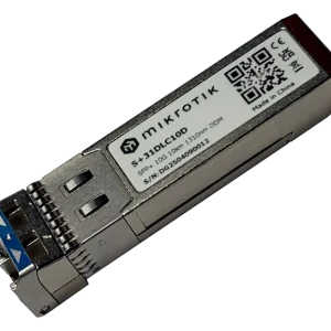 MikroTik S+31DLC10D – 10G SFP+ Single-Mode modul do 10 km