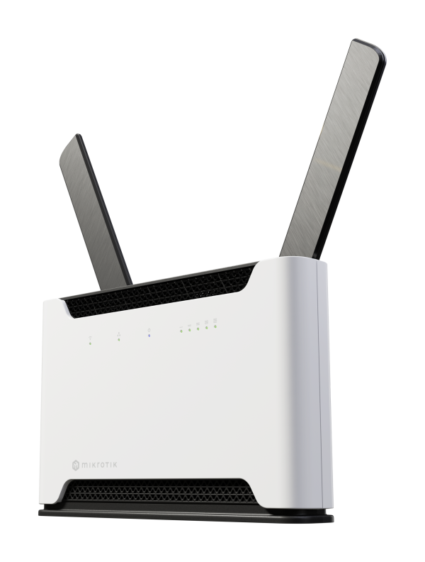 MikroTik Chateau LTE18 ax S53UG+5HaxD2HaxD-TC&EG18-EA MikroTik Chateau LTE18 ax – Wi‑Fi 6 LTE18 usmerjevalnik