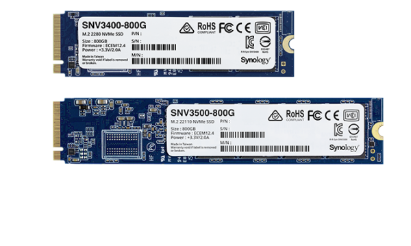 Synology M.2 NVMe SSD za predpomnilnik NAS