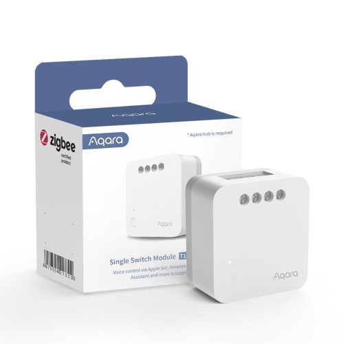 Aqara Single Switch Module T1 - No Neutral Aqara Single Switch Module T1 – modul stikala brez nevtralnega vodnika