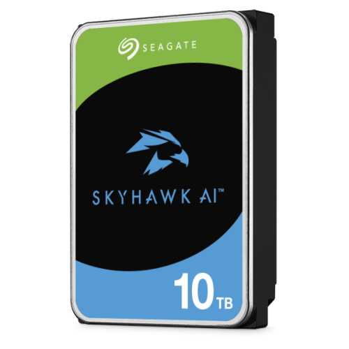 Seagate SkyHawk AI Surveillance Hard Drive 10TB 256MB - Air Seagate SkyHawk AI 10TB 256MB Air – trdi disk za AI videonadzor