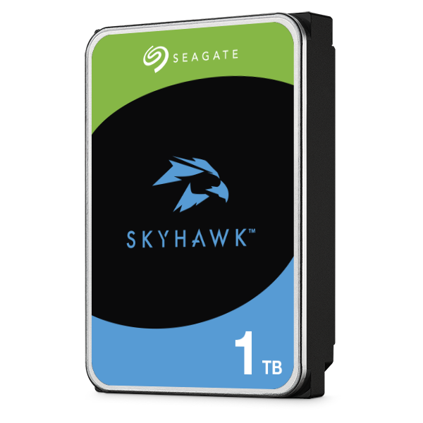 Seagate SkyHawk Surveillance Hard Drive 1TB 256MB Seagate SkyHawk 1TB 256MB – trdi disk za videonadzor