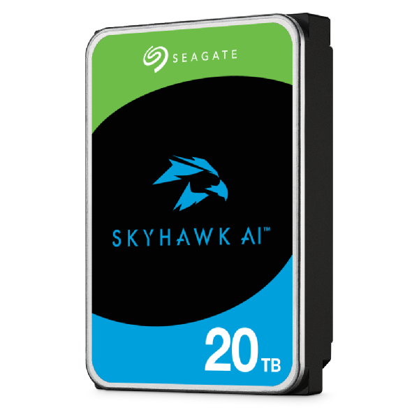 Seagate SkyHawk AI ST20000VE003 – 20 TB disk za AI videonadzor, 512 MB